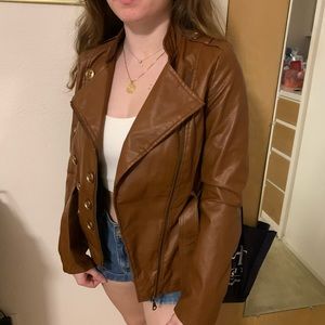 Brown Leather Jacket